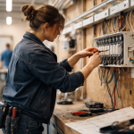 Elektriker som kvinde: sådan kommer du ind i faget